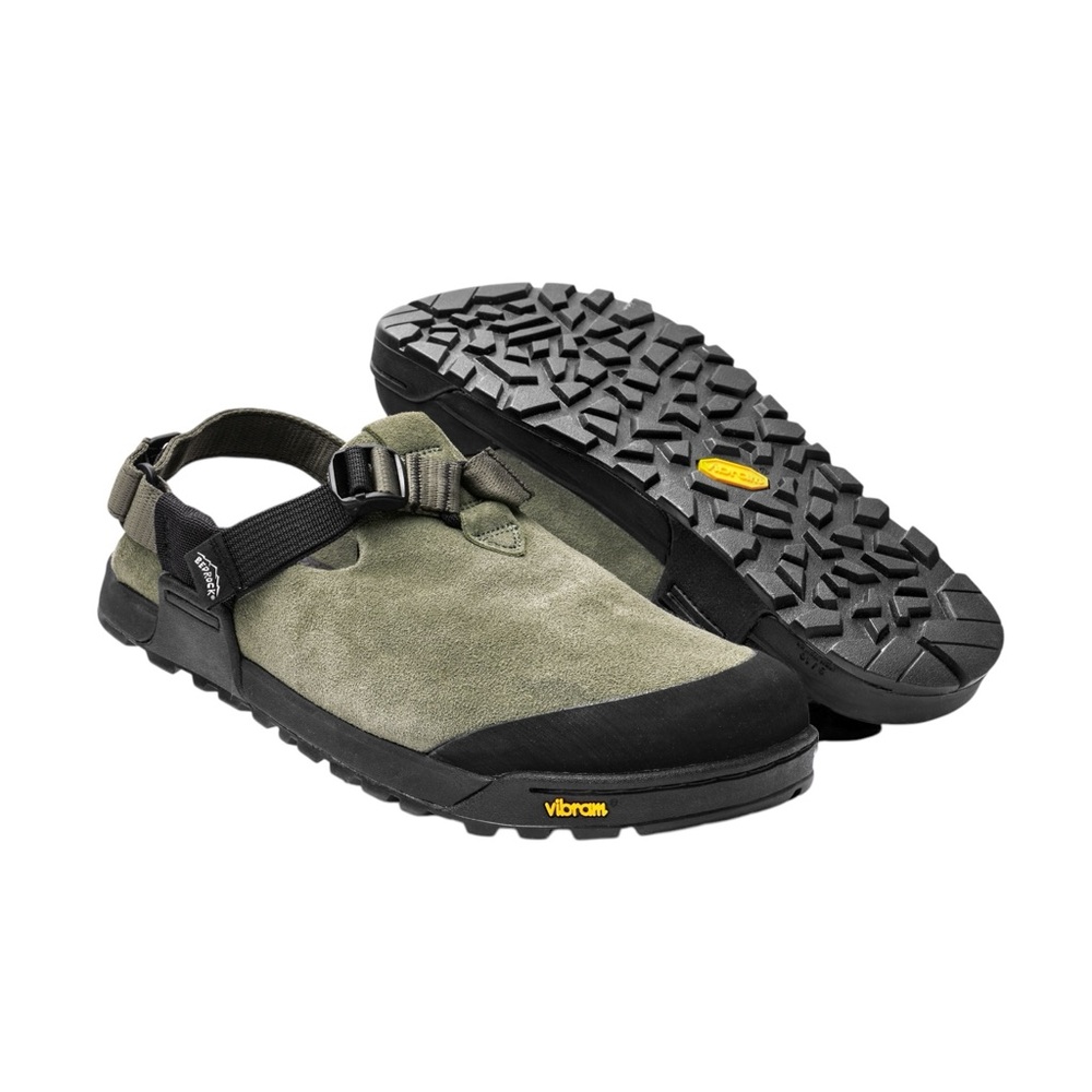 New! Bedrock Mountain Clog - Leather Suede 8 Men / 9 Women